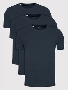 Selected Homme Komplet 3 t-shirtów Pima 16076191 Granatowy Regular Fit - Koszulki męskie - miniaturka - grafika 1