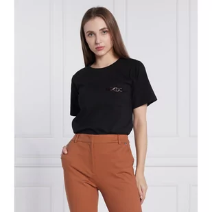 TWINSET T-shirt | Regular Fit - Koszulki i topy damskie - miniaturka - grafika 1