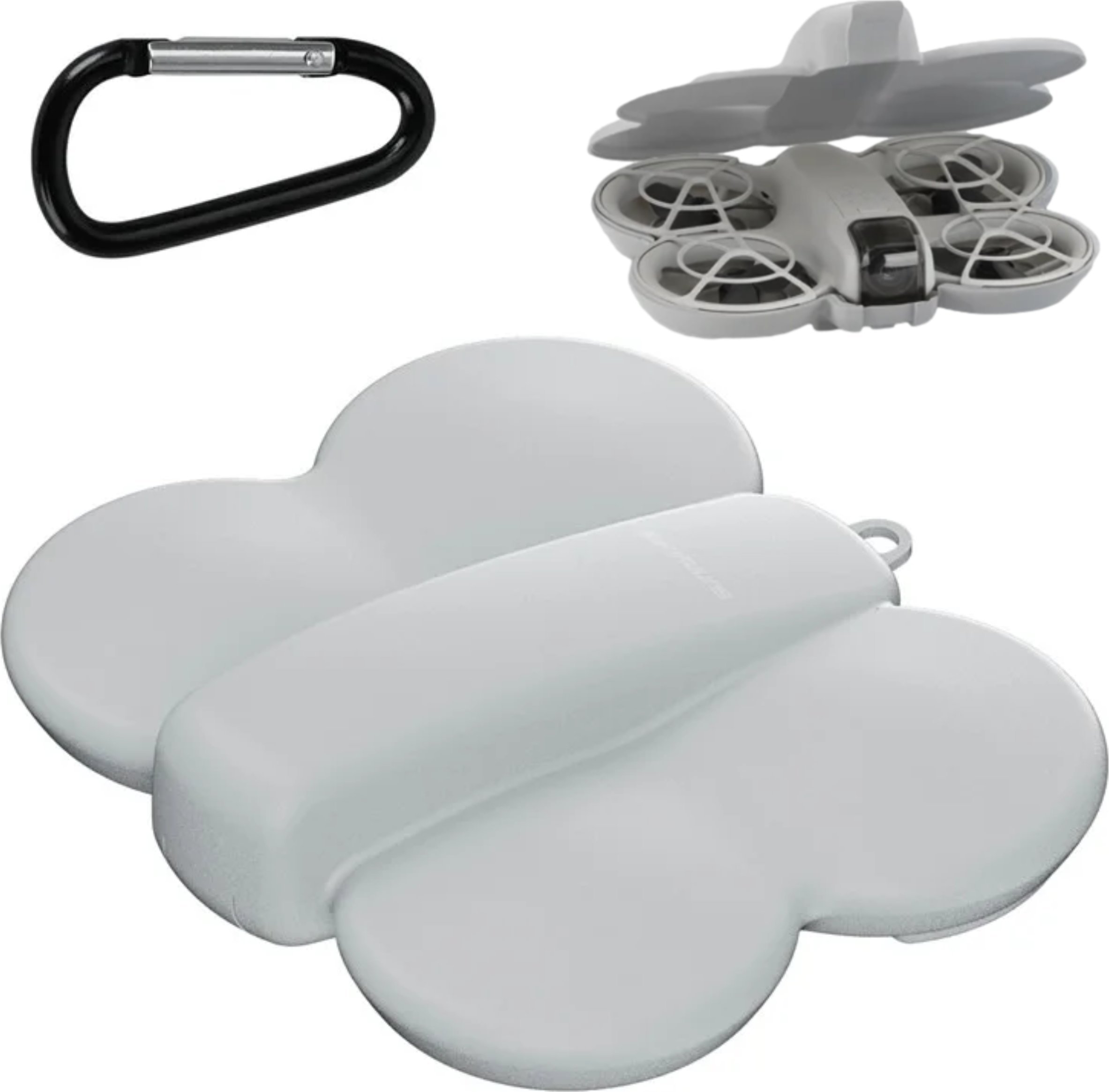 TORBA ETUI HARD CASE FUTERAŁ DOPASOWANY SUNNYLIFE DO DRONA DJI NEO SZARE