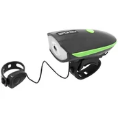 Dzwonki do roweru - LAMPKA ROWEROWA PRZEDNIA SPOKEY RAINI KLAKSON - miniaturka - grafika 1