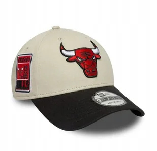 Czapka z daszkiem New Era Chicago Bulls Chicago Bulls beżowy r.uniwersalny - Czapki i chusty sportowe męskie - miniaturka - grafika 1
