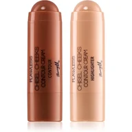 Bronzery i konturowanie twarzy - Barry M BARRY M Chisel Cheeks Contour creams/Highlight CHC - miniaturka - grafika 1