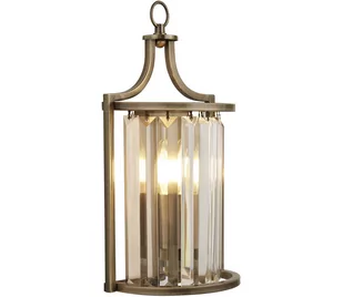 Searchlight 8571AB - Kinkiet VICTORIA 1xE14/60W/230V mosiądz - Lampy ścienne - miniaturka - grafika 1