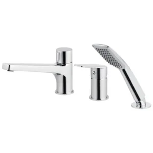DEANTE DEANTE JASMIN BGJ013M bateria wannowa 3-otworowa CHROM BGJ_013M - Baterie wannowe i prysznicowe - miniaturka - grafika 1