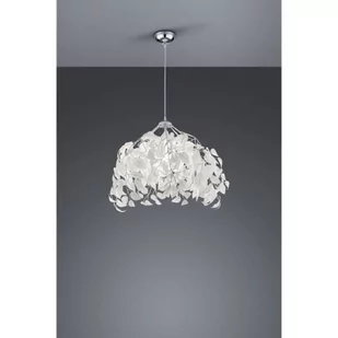 Trio LAMPA wisząca LEAVY R10461901 dekoracyjna OPRAWA zwis liście białe R10461901 - Lampy sufitowe - miniaturka - grafika 1