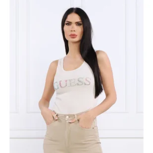 GUESS Top | Slim Fit - Koszulki i topy damskie - miniaturka - grafika 1