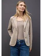 Marynarki i żakiety damskie - Cecil Blezer sztruksowy w kolorze szarobrązowym - miniaturka - grafika 1