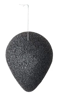 Konjac purito Gąbka z aktywnym bambusowym węglem drzewnym - Bamboo Charcoal Sponge Purito - Akcesoria do oczyszczania twarzy - miniaturka - grafika 2