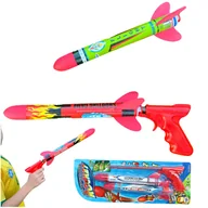 Zabawki militarne - Wyrzutnia Rakiet Piankowych Pistolet Rakiety Rzutka - miniaturka - grafika 1
