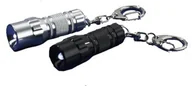 Latarki - IVT aluminiowa latarka LED PL 970 z breloczkiem do kluczy, srebrna - miniaturka - grafika 1
