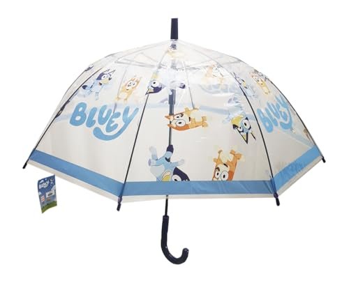 JUPESA-Parasol automatyczny Bluey 48cm Prezent, Kolor, unikalny (NEW00007)