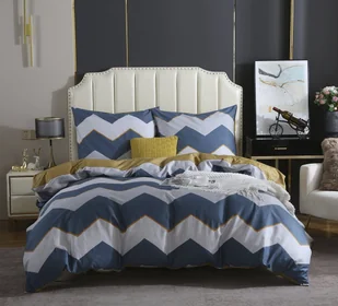 Turkusowa Pościel Geometryczna Satyna Bawełniana 160x200 XDF 045 - Pościel Turkusowa Pościel Geometryczna Satyna Bawełniana 160x200 XDF 045 - Pościel - miniaturka - grafika 1