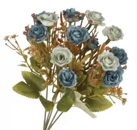 Sztuczne kwiaty - SZTUCZNE KWIATY ROŚLINY GAŁĄZKI BUKIET RÓŻ RÓŻA RÓŻE - miniaturka - grafika 1