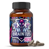 Witaminy i minerały dla sportowców - Ostrovit Braintus Focus 90caps - miniaturka - grafika 1
