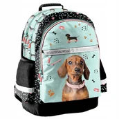 Plecaki szkolne i tornistry - Plecak Piesek Szkolny Pojemny Do 1-3 Klasy Podstawówki Dla Dziewczynki Pies - miniaturka - grafika 1