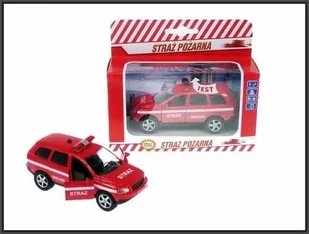 Straż Pożarna Z Głosem 11 CM - Samochody i pojazdy dla dzieci - miniaturka - grafika 1