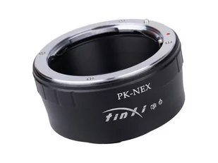 Adapter Bagnetowy Redukcja Pentax Pk Na Sony Nex - Paski, szelki, uprzęże foto - miniaturka - grafika 1