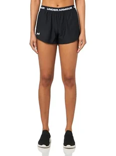 Under Armour Tech Play Up Szorty - Czarny/Biały - MD - Spodenki damskie - miniaturka - grafika 1