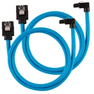 Kable komputerowe i do monitorów - Corsair CC-8900285 kabel SATA 0,6 m Czarny, Niebieski - miniaturka - grafika 1
