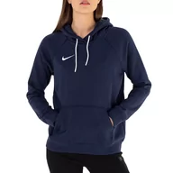 Bluzy sportowe damskie - Bluza Nike Park 20 Hoodie CW6957-451 - granatowa - miniaturka - grafika 1