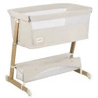 Łóżeczka i kojce - Lionelo Łóżeczko 5W1 Thomi Plus Beige Sand - miniaturka - grafika 1