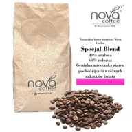 Kawa - Kawa ziarnista Specjal Blend Nova Coffee 40% arabica, 60% robusta 1kg - miniaturka - grafika 1