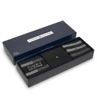 Skarpetki męskie - Skarpety długie Tommy Hilfiger 701235376 Czarny - miniaturka - grafika 1