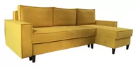 Inne meble do salonu - Narożnik Cameron Loft Simple 15 Żółty - miniaturka - grafika 1