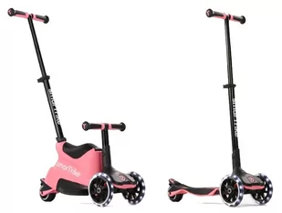 smarTrike Hulajnoga - Jeździk 4w1 Xtend Scooter + Ride-on Salmon Pink - Hulajnogi - miniaturka - grafika 1