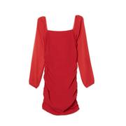 Sukienki - Cropp - Czerwona sukienka mini - Czerwony - miniaturka - grafika 1