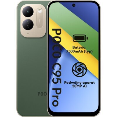 POCO C95 Pro 6/128GB Zielony