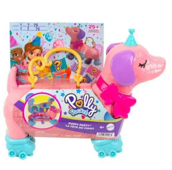 Polly Pocket. HKV52 Imprezka pieska. Polly Pocket