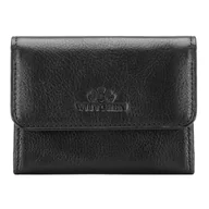 Portfele - Portfel skórzany mały na zatrzask - miniaturka - grafika 1