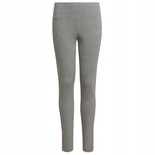 134 cm Legginsy adidas 3S Tight Jr HD4368 szary 134 cm - Legginsy - miniaturka - grafika 1