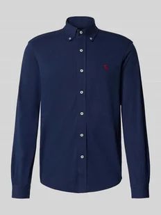 Koszula casualowa o kroju regular fit z kołnierzykiem typu button down - Koszule męskie - miniaturka - grafika 1