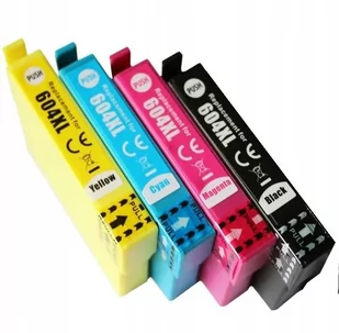 4X Tusze Do Epson 604 Xl Xp-2200 Xp-3200 Xp-4200 - Tusze oryginalne - miniaturka - grafika 1