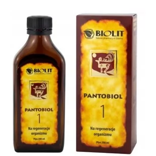 Biolit Pantobiol 1 200 ml regeneracja organizmu - Suplementy naturalne - miniaturka - grafika 1