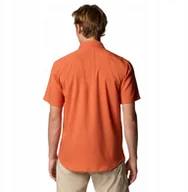 Koszulki męskie - Columbia Utilizer II Solid Short Sleeve Shirt 1577762851 Pomarańczowe M - miniaturka - grafika 1