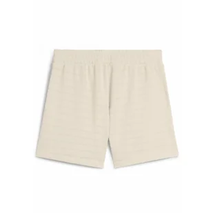 Damskie strukturalne szorty ESS ELEVATED 5" z wysokim stanem PUMA - Spodnie sportowe damskie - miniaturka - grafika 1