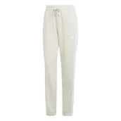 Spodnie rowerowe - adidas Kobiety ESSENTIALS 3-STRIPES FRENCH TERRY CUFFED PANTS, wonder alumina/white, M - miniaturka - grafika 1