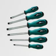 Zestawy narzędziowe - Komplet wkrętaków 6 elementów stal CrV magnetyczne - miniaturka - grafika 1
