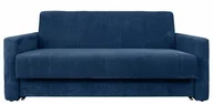 Sofy i kanapy - Sofa PREMIUM DOMO XXL Kanapa Amerykanka Granatowa 4-osobowa Meble Zaha, funkcja spania i pojemnik - miniaturka - grafika 1