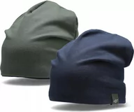 Czapki damskie - 4F, Czapka zimowa, HJZ22-JCAM001 83S, beżowy, one size - miniaturka - grafika 1
