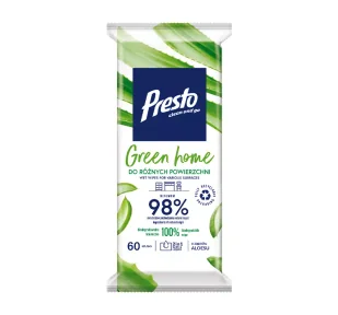 <p>Ściereczki nawilżane o zapachu aloesu - do czyszczenia różnych powierzchni.</p><p>Cechy:<br />-formuła 2w1<br />-98% składników pochodzenia natur.. - Suszarki na ubrania - miniaturka - grafika 1