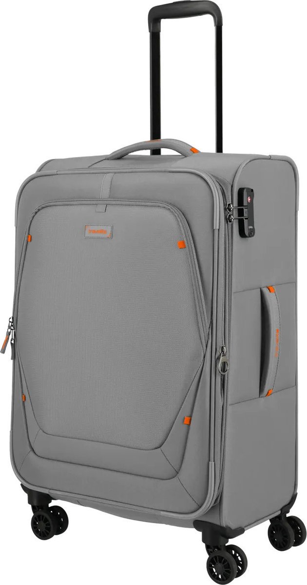 Walizka średnia Travelite Umbria 67 cm Anthracite