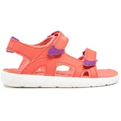 Buty dla dziewczynek - Sandały Timberland Perkins Row 2-Strap TB0A2D1R801 Różowy - miniaturka - grafika 1