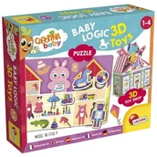 Puzzle - Puzzle Carotina Baby Logic 3D Zabawki - miniaturka - grafika 1