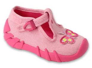 Kapcie dziecięce Befado 110P507 dziewczęce domowe do przedszkola zapinki-21 - Buty dla dziewczynek Kapcie dziecięce Befado 110P507 dziewczęce domowe do przedszkola zapinki-21 - Buty dla dziewczynek - miniaturka - grafika 1
