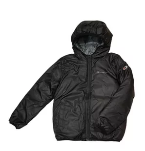 Champion Legacy Legacy Odkryty B - Light WR Reversible Kurtka, Czarny/Zielony BLG, 15-16 lat Dziecko FW23, Nero/Verde BLG - Kurtki i płaszcze dla chłopców - miniaturka - grafika 1