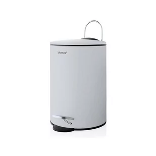 Blomus Kosz na śmieci Tubo, jasnoszary, 3 l - Kosze na śmieci - miniaturka - grafika 1